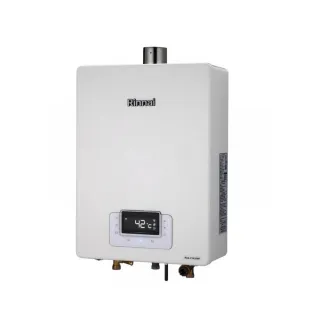 【林內】屋內強制排氣熱水器RUA-C1630WF 16L(LPG/FE式/原廠安裝)