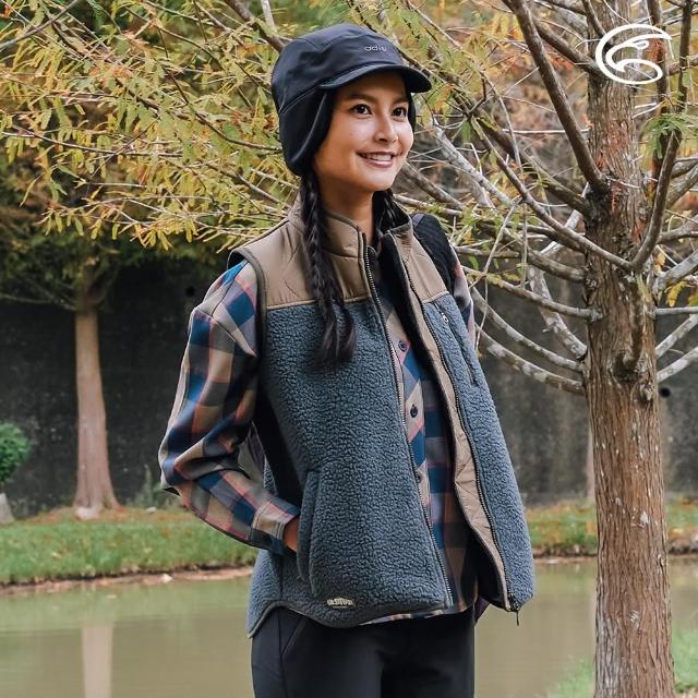 ADISI 女仿羊羔絨防風溫控暖調節背心AV2321055 透氣 磨毛 保暖背心 防風背心