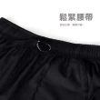 【HODARLA】男淬鍊吸排平織長褲-反光 台灣製 慢跑 黑(3171901)