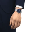 【TISSOT 天梭 官方授權】TOURELLES 杜魯爾 時尚紳士機械腕錶 母親節 禮物(T0994071104800)