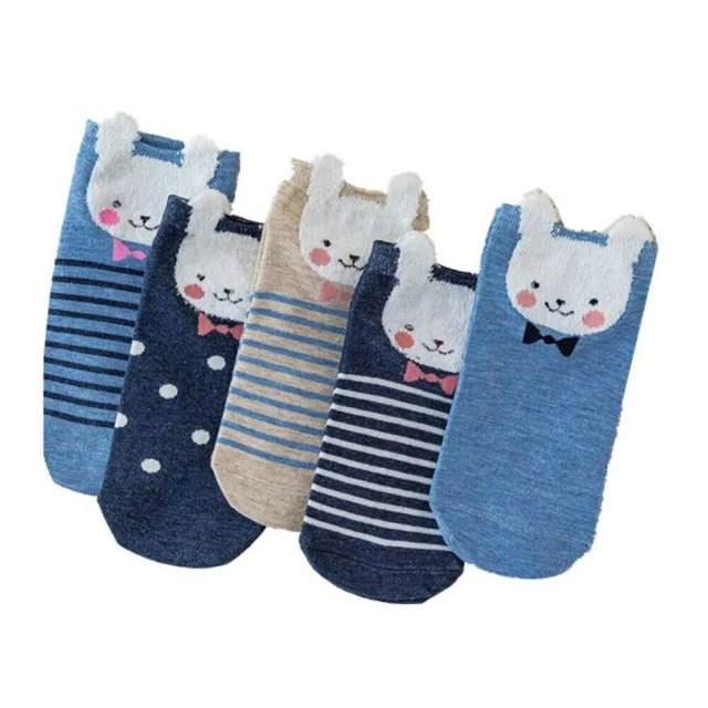 needo socks 五雙組 高品質 舒適設計襪(棉襪/分