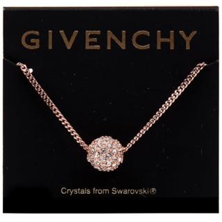 【GIVENCHY 紀梵希】玫瑰金滿天星許願球項鍊