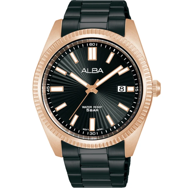 【ALBA】雅柏 Prestige 簡約三針 時尚腕錶-42.2mm雙色   母親節(VJ42-X353SD/AS9T56X1)