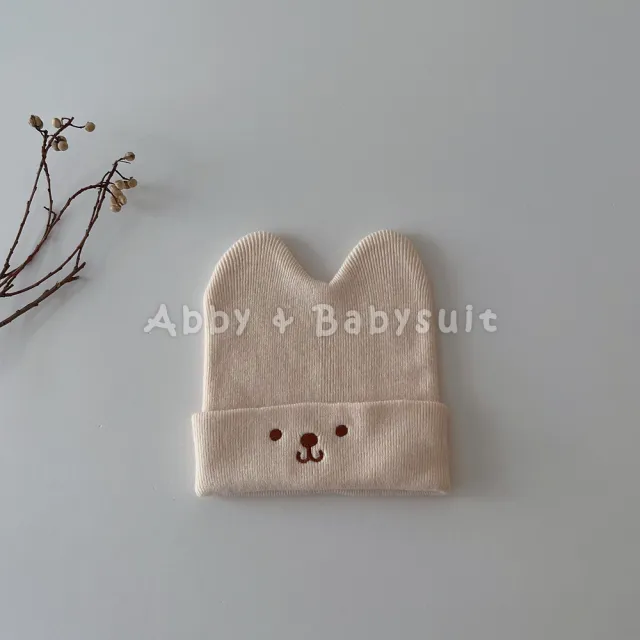 【艾比童裝】寶寶毛帽-兔兔造型反摺毛帽(配件系列 A10-34)