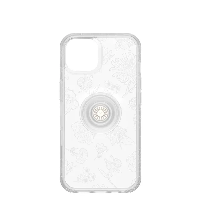 【OtterBox】iPhone 14 Pro Max 6.7吋 Symmetry 炫彩透明泡泡騷保護殼(透明)