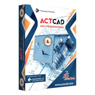 【ActCAD 2024 專業版 USB加密】最值得擁有的CAD軟體(採購超過10套數量請洽ActCAD服務商)