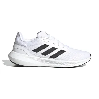 【adidas 愛迪達】Runfalcon 3.0 男鞋 白色 緩震 透氣 舒適 日常 慢跑 運動鞋 慢跑鞋 HQ3789