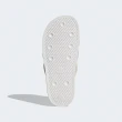 【adidas 愛迪達】Adilette Essential W 女鞋 米白色 白 絨面 柔軟 居家 休閒 涼拖鞋 IF3575