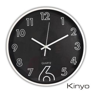 【KINYO】時尚立體字掛鐘/時鐘(CL-180)