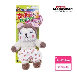 【Doggy Man】犬用友達毛絨啾啾玩具-松鼠公主(寵物用品)