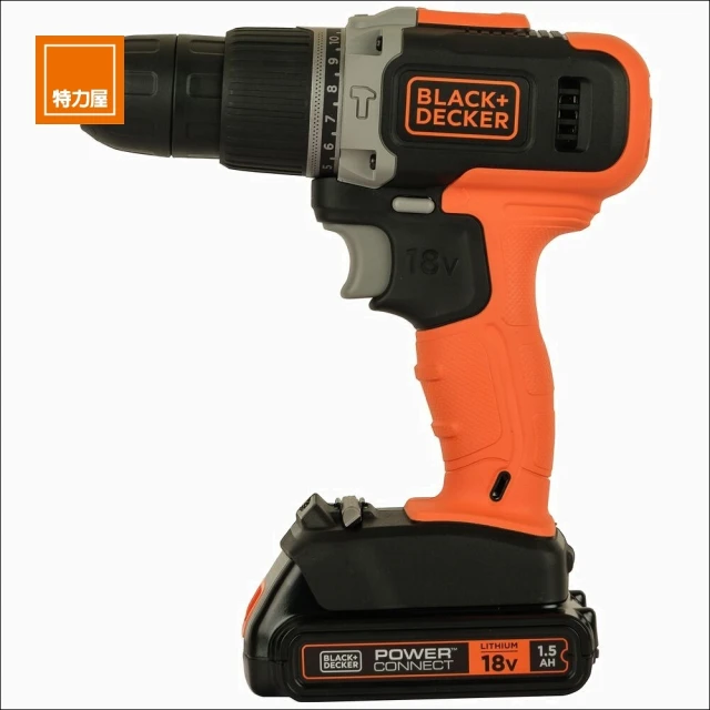 特力屋 BLACK+DECKER 20V Max 單鋰電震動電鑽