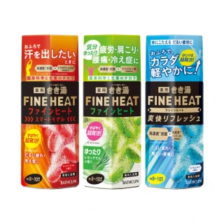 【日本BATHCLIN】FINE HEAT碳酸入浴劑400g(3款任選)