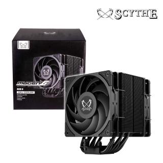 【SCYTHE】鎌刀 SCMG-6000DBE 無限六 CPU散熱器(闇黑雙風版)