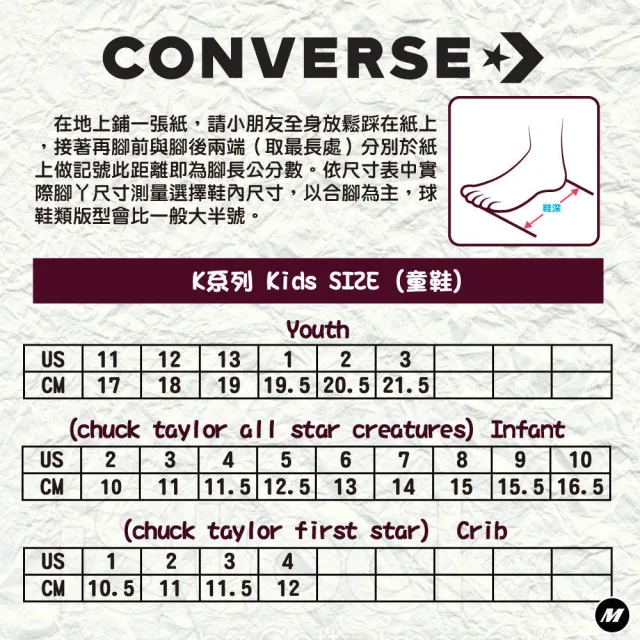 【CONVERSE】STAR PLAYER 76 3V OX 低筒 休閒鞋 童鞋 中童鞋 大童鞋 魔鬼氈 暗酒紅(A06382C)