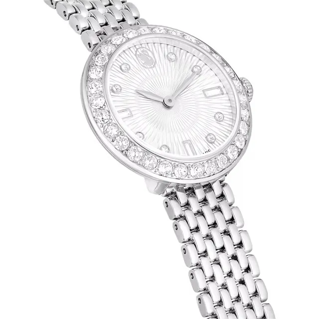 【SWAROVSKI 施華洛世奇】Certa系列自信優雅石英腕錶-30mm(5673022)