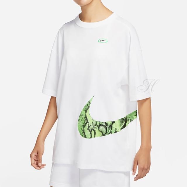 【NIKE 耐吉】上衣 女款 短袖上衣 運動 AS W NSW SS TOP 白 DV3320-100