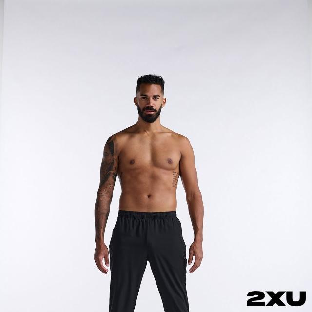 【2XU】男 Aero運動長褲(黑/反光黑)