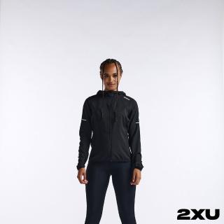 【2XU】女 Aero運動外套(黑/反光銀)