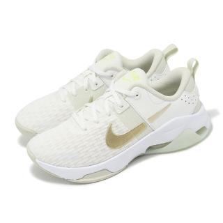 【NIKE 耐吉】訓練鞋 Wmns Zoom Bella 6 PRM 女鞋 白 金 氣墊 健身 緩震 穩定 運動鞋(FJ1589-100)