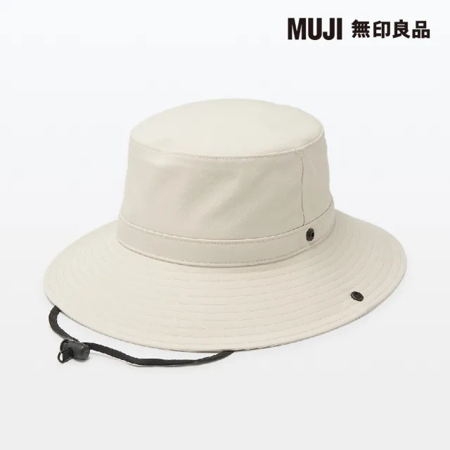 【MUJI 無印良品】撥水加工附防水膠條有簷帽(共4色)