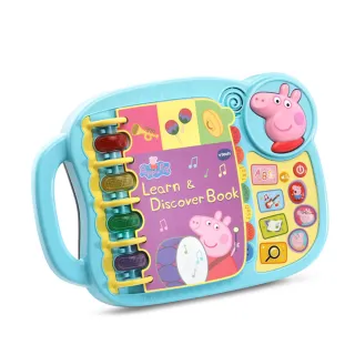 【Vtech】粉紅豬小妹-字母故事啟蒙學習有聲書(跟Peppa Pig佩佩豬學英語)