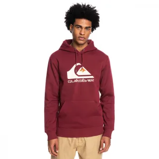 【Quiksilver】男款 男裝 帽T 連帽上衣 BIG LOGO HOOD(紅色)