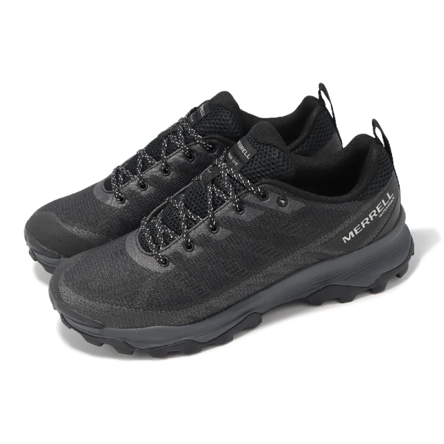 MERRELLMERRELL 戶外鞋 Speed ECO WP 男鞋 黑 灰 防水鞋面 緩震 抓地 郊山 登山鞋(ML036997)