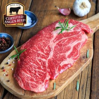 【豪鮮牛肉】美國熟成PRIME安格斯凝霜嫩肩沙朗牛排4片(400g±10%/片)