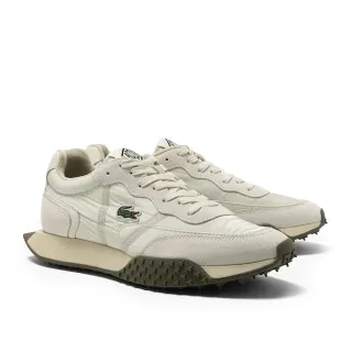 【LACOSTE】L-SPIN DELUXE 男鞋 復古休閒鞋 米咖 運動鞋(46SMA0007_AIL 24ss)