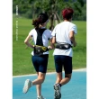 【AONIJIE】運動跑步越野輕量透氣大容量腰包 可調式腰帶(附250ml水壺SD09藍)