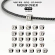 【MASSA-G 】Titan X1 4mm超合金鍺鈦項鍊搭配字言字語白鋼字母墬