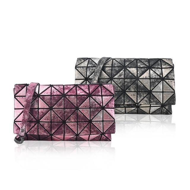 ISSEY MIYAKE 三宅一生 PLATINUM NEBULA星雲斜背包 兩色選