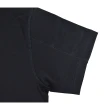 【BURBERRY 巴寶莉】BURBERRY毛巾布字母LOGO純棉寬鬆短袖T恤(男款/黑)