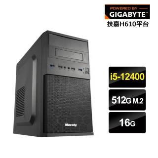【技嘉平臺】i5六核{京城失蹤1}文書電腦(i5-12400/H610/16G/512G M.2)