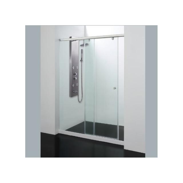 【ITAI 一太】無框一字型防爆淋浴門(皇冠5025 寬90-120*高200CM)