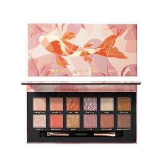 即期品【Perfect Diary 完美日記】探險家十二色眼影14g