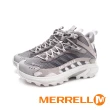 【MERRELL】女 MOAB SPEED 2 MID GORE-TEX防水輕量登山戶外高筒鞋 女鞋(灰白)