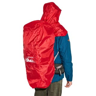 【ADISI】連帽防水背包套AS19002-L / 城市綠洲(防雨罩、防塵套、雨具、登山背包配件)