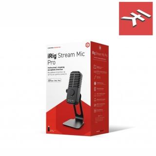 【IK Multimedia】iRig Stream Mic Pro 行動裝置麥克風(原廠公司貨 商品保固有保障 附配件)