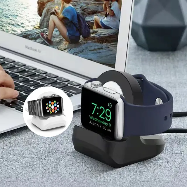 【JIAGO】AppleWatch智慧手錶充電支架-蘋果專用