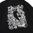 【NBA】NBA 基本款 印刷 連帽T恤 LOGO MAN 男女 黑色(3355106420)