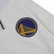 【NBA】NBA 落肩 雙層 連帽T恤 勇士隊 男女 白色(3355106600)