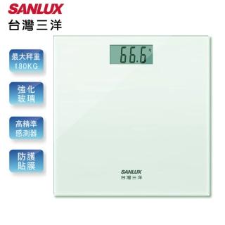 【SANLUX 臺灣三洋】數位體重計-白(SYES-301W)