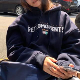 【Amirr 艾米爾】★美式街頭潮流連帽衛衣(女上衣/長袖/帽T)