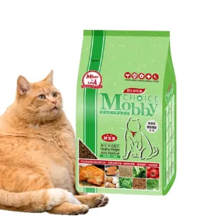【Mobby 莫比】低卡成貓抗毛球專業配方 3kg(減肥貓飼料 低卡貓飼料)