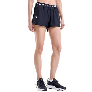 【UNDER ARMOUR】UA 女 Play Up 3.0短褲_1344552-001(黑)