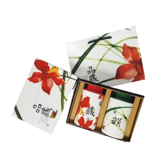 【喝茶閒閒】極品冷泉優質金萱茶葉禮盒/150gx2罐x2盒(1斤;無焙火)