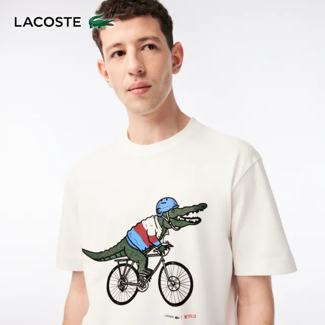 【LACOSTE】中性款-Lacoste x Netflix T恤/短褲(多色)