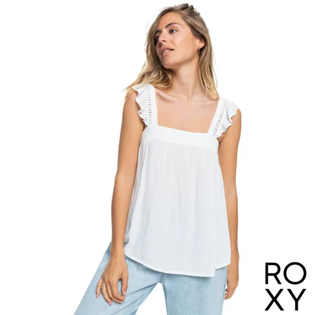 【ROXY】女款 女裝 無袖上衣 BOHEMIAN DANCE(白色)
