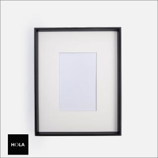 【HOLA】克萊歐簡約鋁製相框21x26cm 黑
